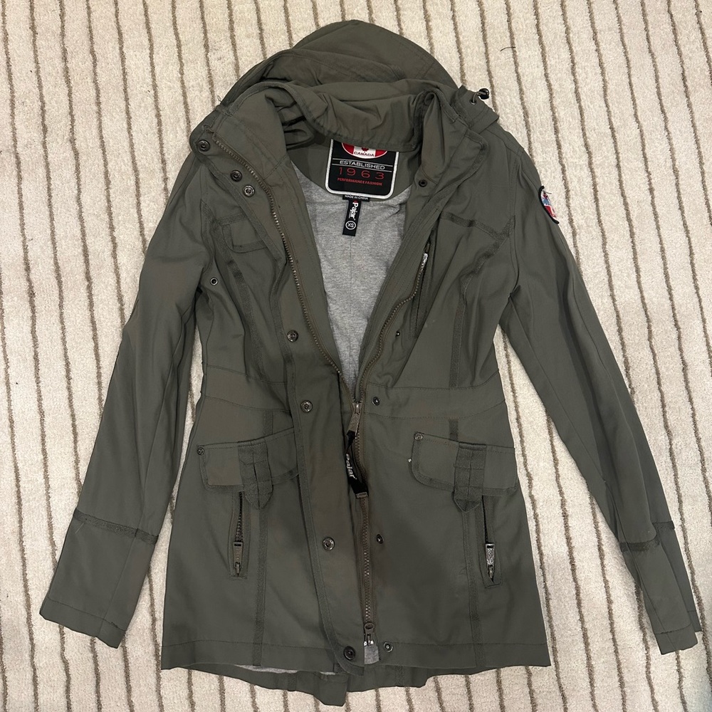 Pajar green minded hooded jacket